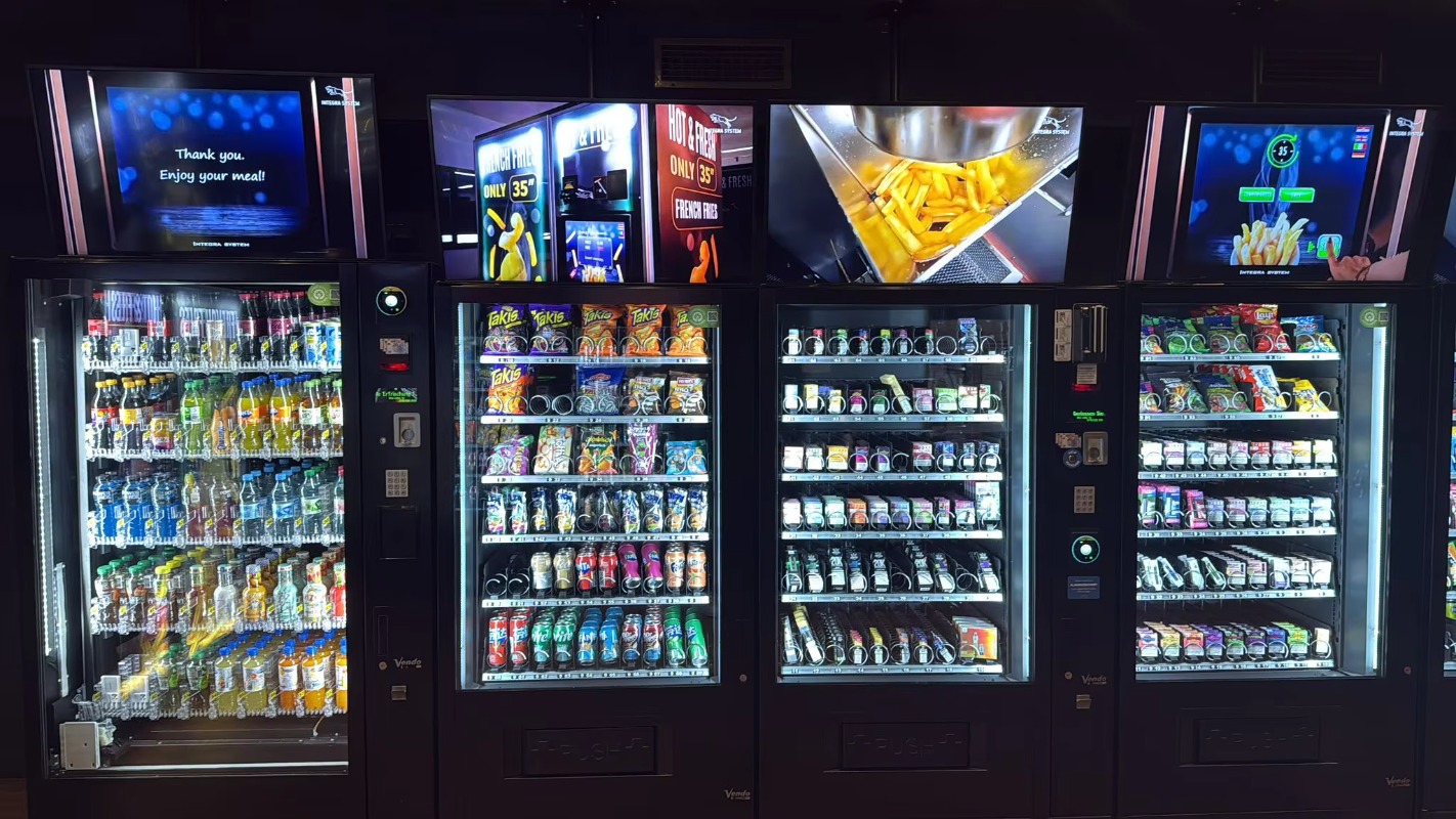 Arcade Vending Machine - آلة بيع ذكية للوجبات الخفيفة، معدات
