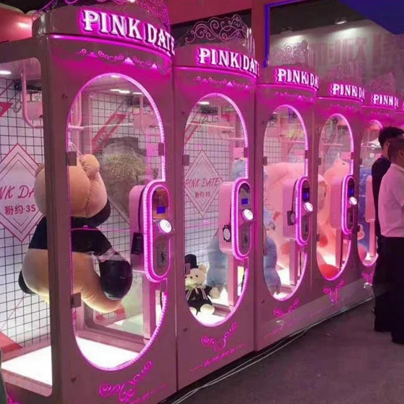 A- الوردي تاريخ مقص قطع جائزة  - مراجعة Arcade Prize Vending Machine وسعره