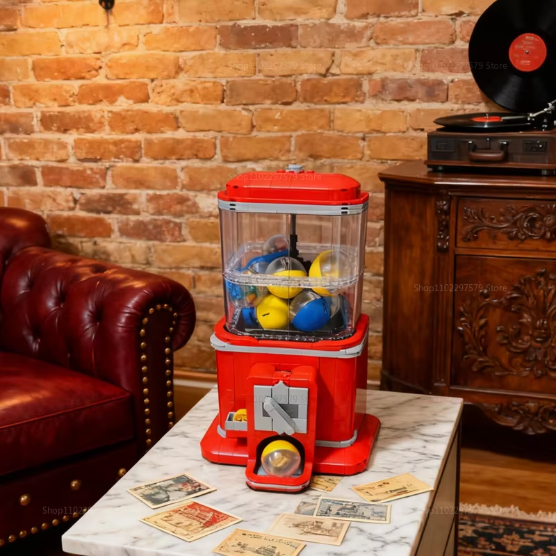 مجموعة مكعبات بناء ماكينة بيع  - مراجعة Vending Game وسعره