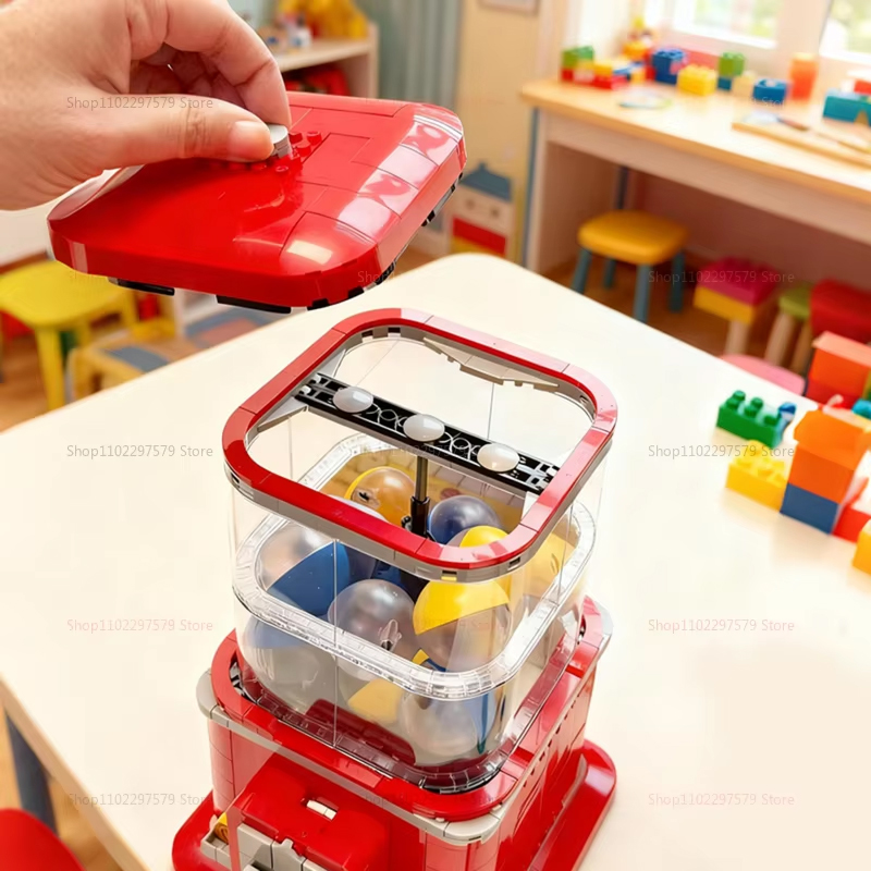 مجموعة مكعبات بناء ماكينة بيع  - مراجعة Vending Game وسعره