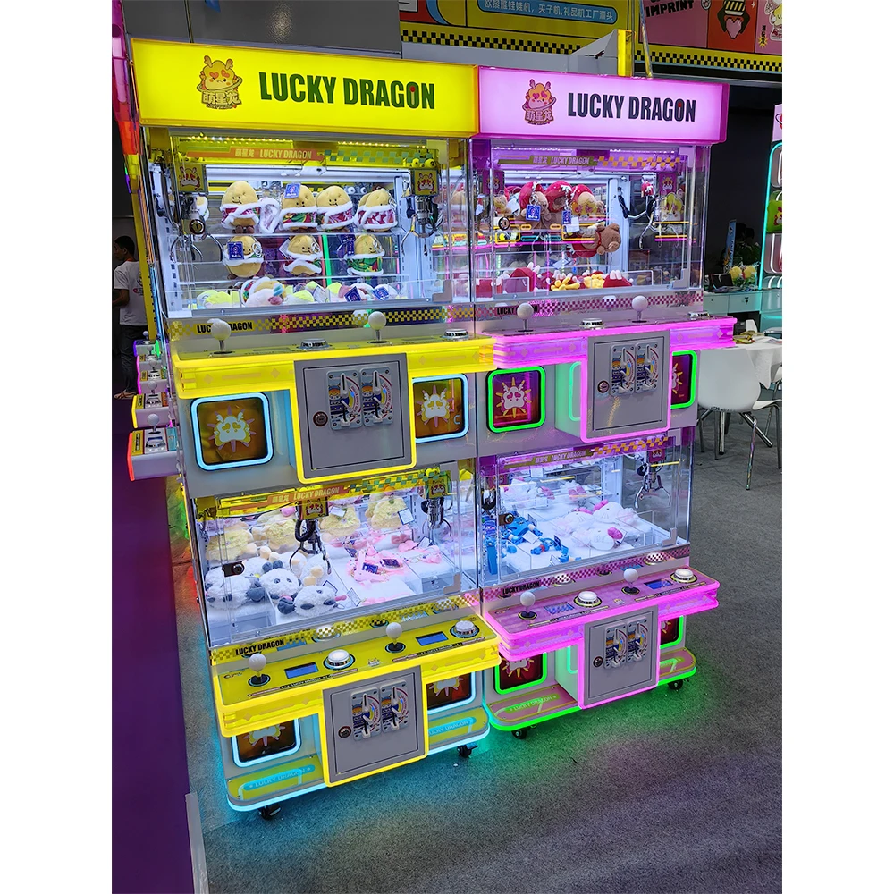 # آلة مخلب ملونة جديدة لعبة ال - مراجعة Arcade Toy Claw Vending Machine وسعره