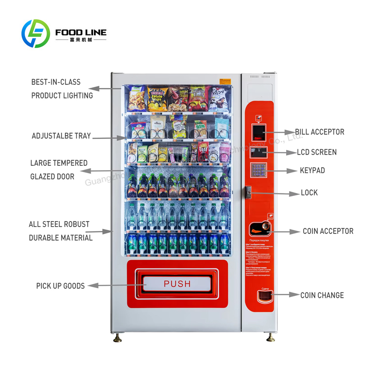 ماكينة بيع ذاتية الخدمة مخصصة  - مراجعة Vending Machine Qr Code وسعره